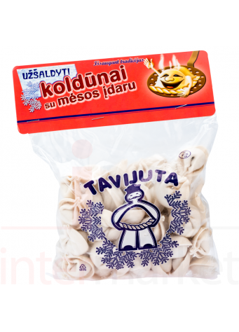 Tavijuta Koldūnai su mėsos įdaru 500g ( pristatymas tik Panevėžyje)